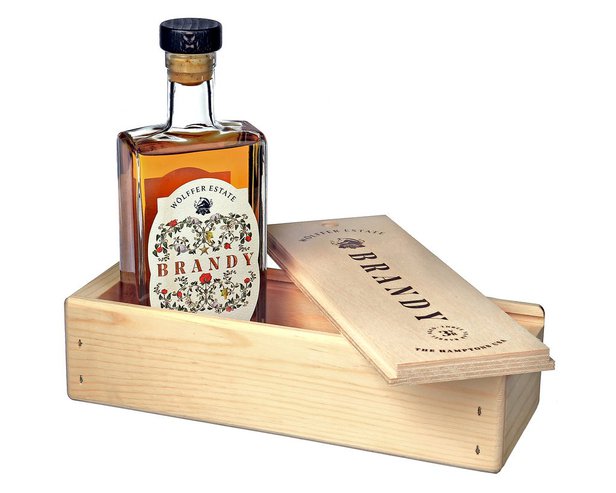 wolffer brandy and box