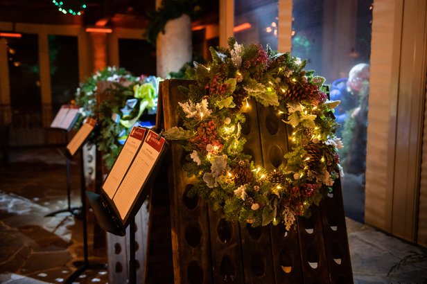 Lighting of the Vines Holiday Wreath